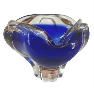 Lot 104-B   
Murano Style Art Glass Candy Bowl