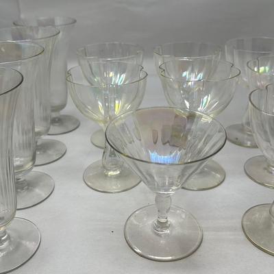 Iridescent Glassware