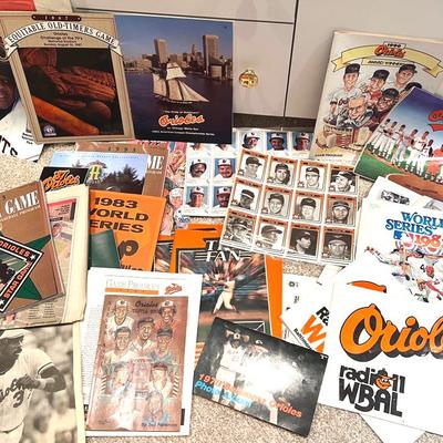 Oriole Memorabilia 1970s Onward