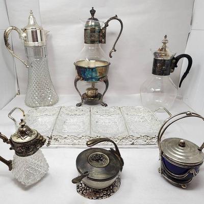 Silver Plated And Glass (And Other Metalware)