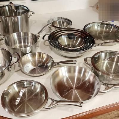 Calphalon Pan And Pot Set