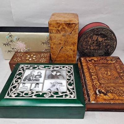 Storage Boxes and Tin:  Balos Tobacco Leaves Box and More