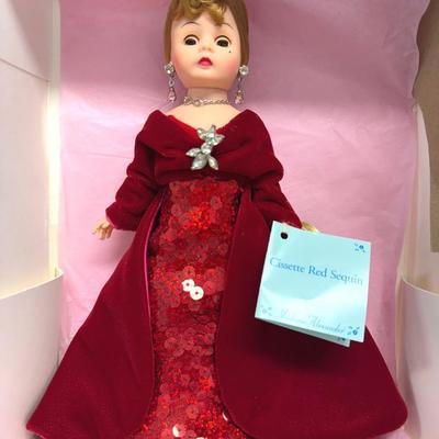 Cissette Red Sequin Scarlette #19974 By Madame Alexander 
