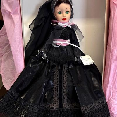 Black Mourning Scarlett #15170, 43/1000 By Madame Alexander 