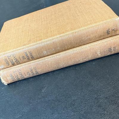 Vintage Books- Four Minute Essays by Dr. Frank Crane (Volumes III and X)