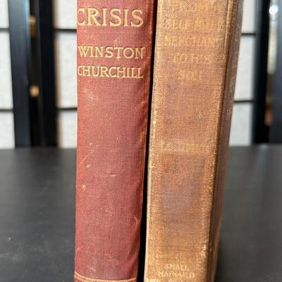 Vintage Books- Including “The Crisis” by Winston Churchill 