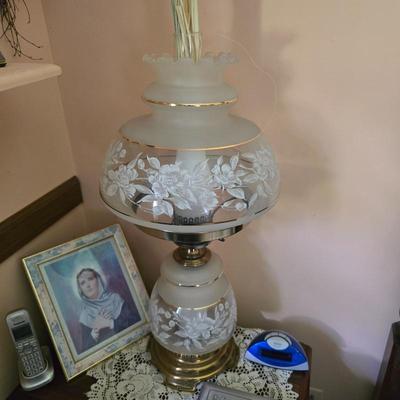 Painted lamp