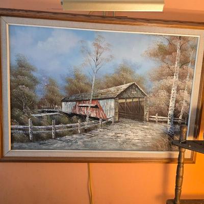 Covered bridge are