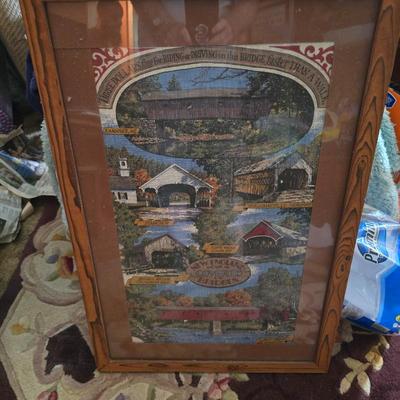Sale Photo Thumbnail #200: Covered Bridge art