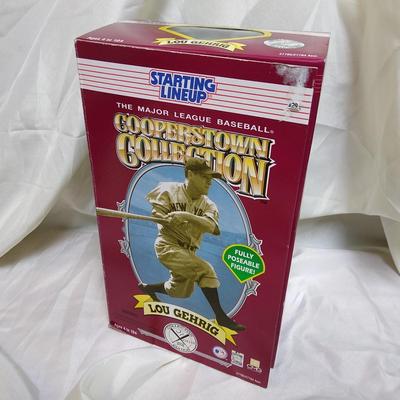 Lou Gehrig Baseball Figurine in box