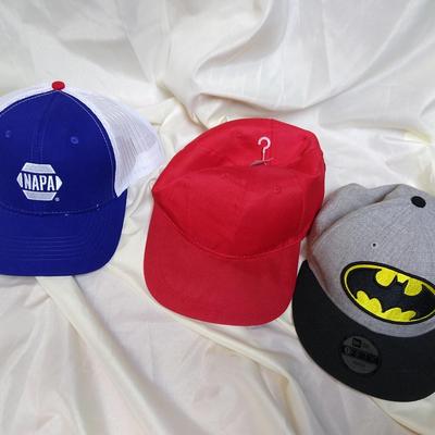 Lot of three hats