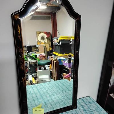 Mirror With Asian Motif