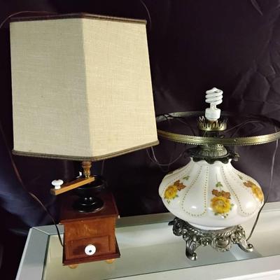 Two 1970s Lamps