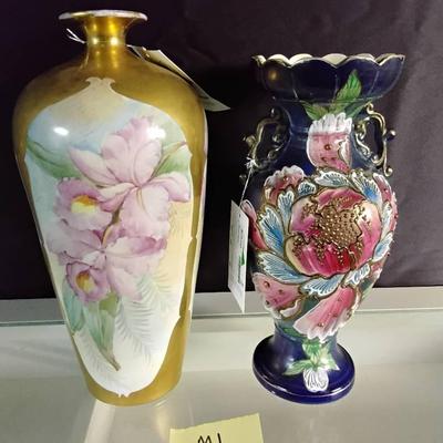 Two Antique Porcelain Vases