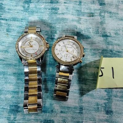 2 Women's Watches, Michael Kors And Juicy Couture