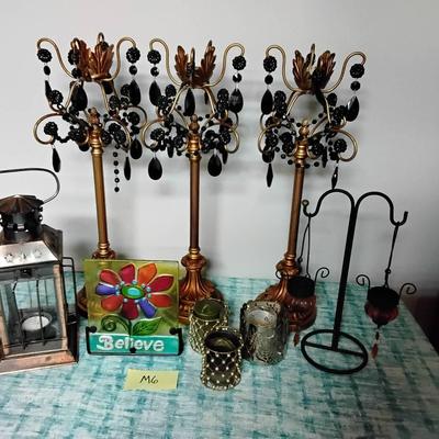 Lot Of Candleholders