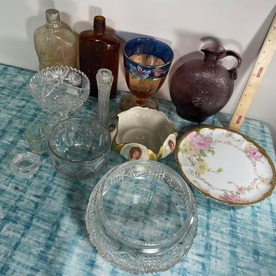 Lot Of Antique And Vintage Glass And Ceramics