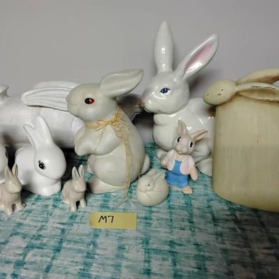 Lot Of Bunny Decor 