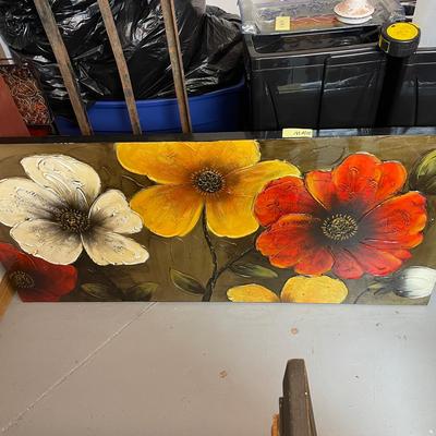 Large Floral Painting