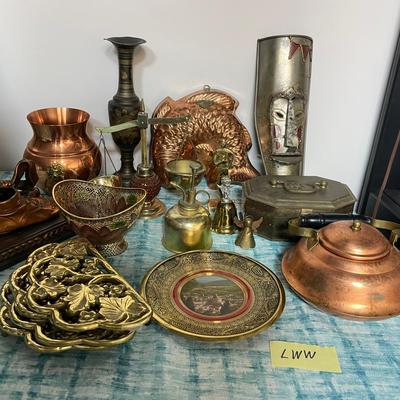 Lot Of Metal Decor