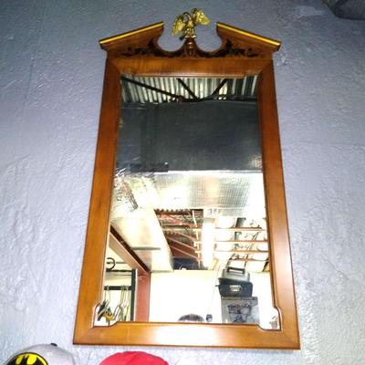 Colonial styled mirror
