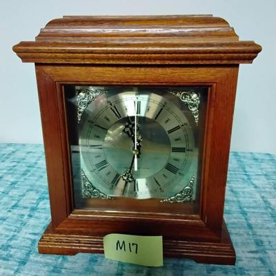 Unbranded Wooden Mantle Clock
