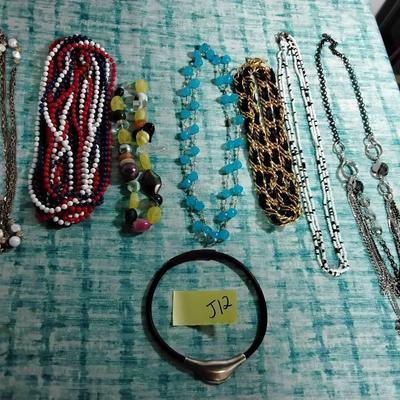 Lot With Beaded Necklaces And A Choker
