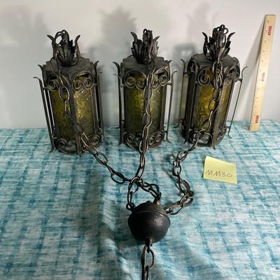 Vintage Swag Lamp 1 Of 2