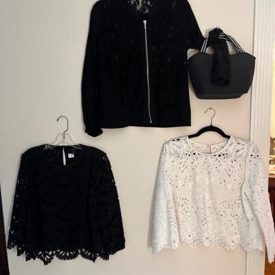 Blk & White “toppers”