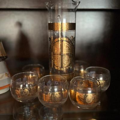 Set of Vintage Glassware