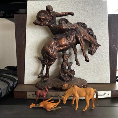 Sale Photo Thumbnail #22: Plaster / western Schulptures’s 