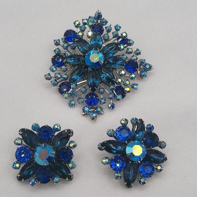 Blue Rhinestones