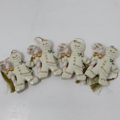 Lenox Gingerbread Boy Ornaments 