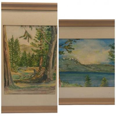 Original Watercolors 1948