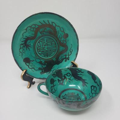 Antique Tea Cup & Saucer