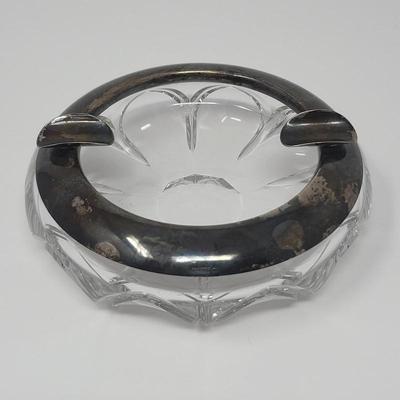 Antique 835 Crystal Ashtray