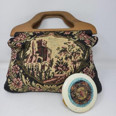 Tapestry Bag & Compact