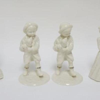 Sale Photo Thumbnail #17: 1017	LENOX CHINA, GROUP OF 5 FIGURES ,  INCLUDING WEDDING PROMISE, JEWELS COLLECTION AND RAINY DAY FRIENDS APPROXIMATELY 9.5 IN H
