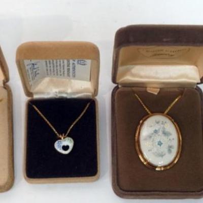 Sale Photo Thumbnail #121: 1121	LENOX CHINA JEWELRY INCLUDING 4 NECKLACES,  14K GOLD FILLED
