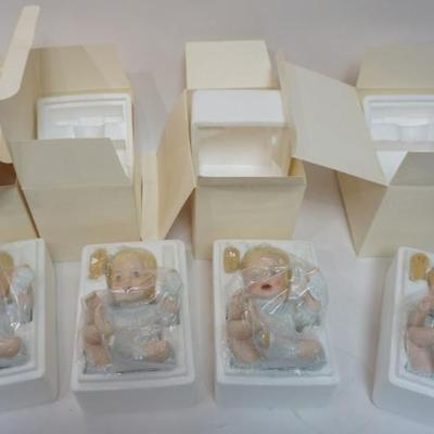 Sale Photo Thumbnail #143: 1143	LENOX CHINA BABY BOOK COLLECTION, *BABY'S FIRST SHOES* EACH APPROXIMATELY 7 IN HIGH

