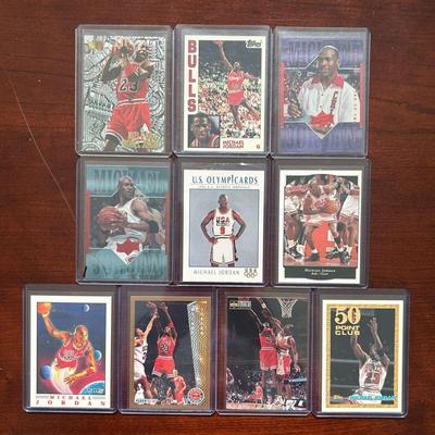 Vintage Michael Jordan Cards. Including Fleer Metal, Inserts, and More