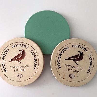 Rookwood Art Pottery Coasters 