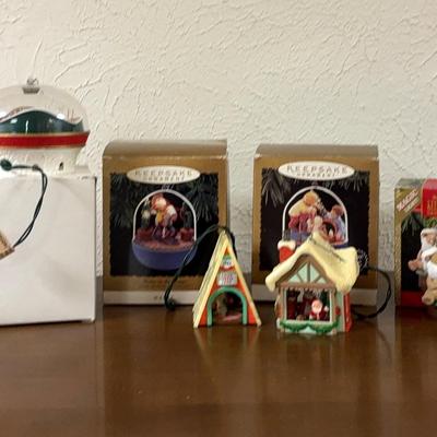 Collection Of Lighted Ornaments With Hallmark  