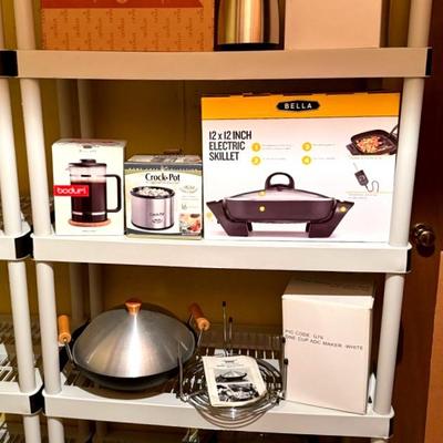 Kitchen Goods & Small Appliances With Gevalia, Cuisinart, Etc