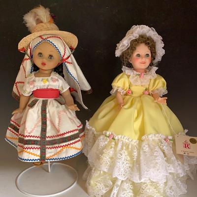 “Miss Elsa” Designed Doll By “Royal House Of Dolls” And A Senorita Doll