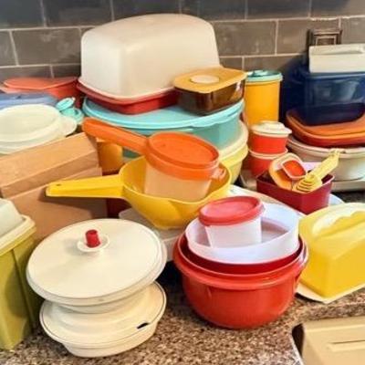 Large Assortment of Vintage Tupperware 