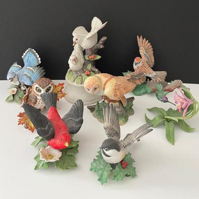 Vintage Lenox Bird Figurines 