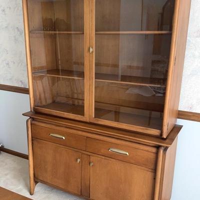 MCM Drexel “Projection” Line  China Cabinet/ Hutch