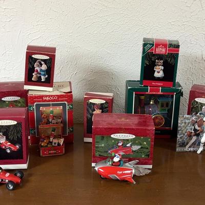 13 Piece Set Of Ornaments Including Hallmark And ENESCO 