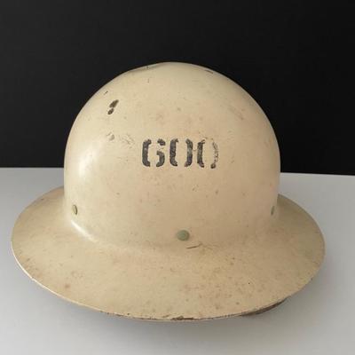 WWII Civil Defense Air Raid Helmet